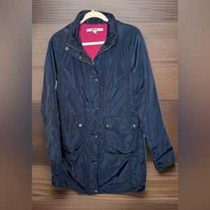 DKNY Women's Deep Blue Utility Jacket